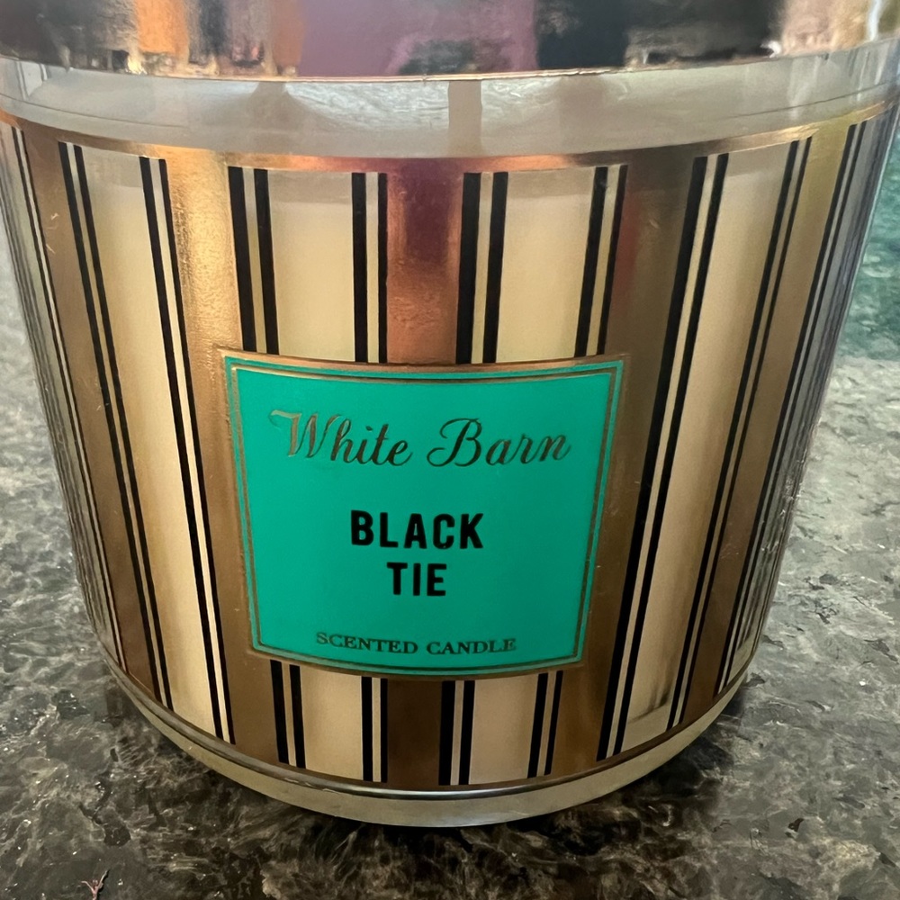 White Barn Black Tie Scented Candle